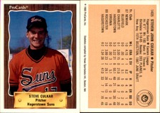 Steve Culkar 1990 ProCards #1405 Card *AutographDen*
