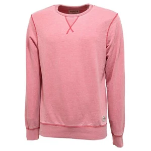 5370Q felpa uomo JACK & JONES VINTAGE CLOTHING rosa sweatshirt men - Picture 1 of 4