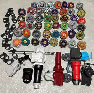 Metal Fight Beyblade Set Lot Bulk Sale TAKARA TOMY Launcher old - Picture 1 of 13