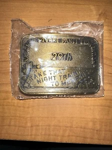 VINTAGE 1980 **29th NAT'L SQUARE DANCE CONVENTION** MEMPHIS, TN BUCKLE - Picture 1 of 5