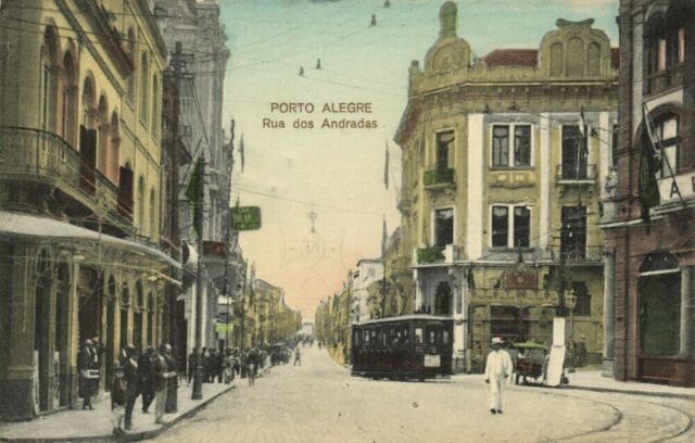 Floresta Porto Alegre RPPC old Brazil Brasil South America 2211074