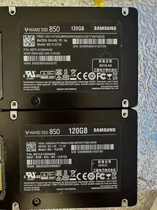 Samsung SSD 850 EVO SATA III 6Gb/s 120GB SSD Model : MZ-75E120 Tested - Afbeelding 1 van 8