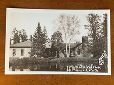 Wisconsin, WI, RPPC, Pierce Estate, Main Dining Hall, ca 1920