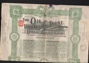 THE OIL ROYALITIES TRUST (E) - Picture 1 of 1