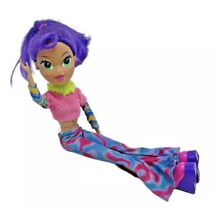 Muñeca Mara Lisa Frank Fab Friends de colección juguete de 12" con pelo morado ojos verdes - Imagen 1 de 13