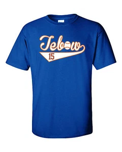 Tim Tebow "Tebow Baseball" T-shirt Youth & Adult sizes YS-5XL - Picture 1 of 2