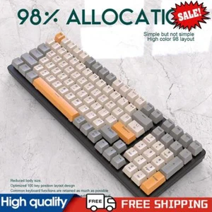 RGB Hotswap Keyboard Wired Keypad Gaming Keyboard USB Type C for Laptop Computer - Picture 1 of 9
