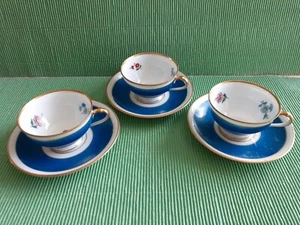 VINTAGE FURSTENBERG 3ER SET DEMITASSE TASSEN UND UNTERTASSEN - Bild 1 von 8