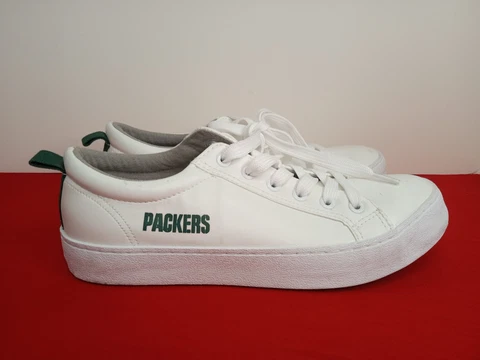 Foco Women's Shoes Green Bay Packers Sneakers New With Defects Cover