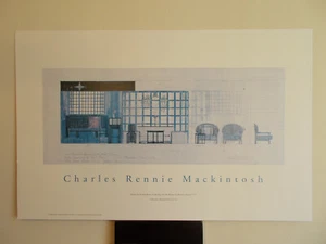 Charles Rennie Mackintosh Poster Glasgow Kunstschule - Bild 1 von 3