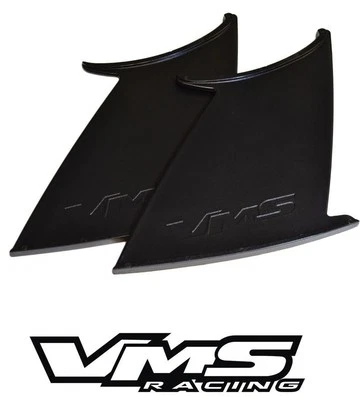 2 (DOS) ESTABILIZADOR DE SOPORTE ALERÓN TRASERO VMS RACING PARA 11-14 SUBARU WRX STI Foto 1 de 4