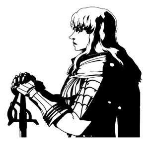 Griffith Berserk Anime decal sticker for car/truck laptop window custom - Picture 1 of 1