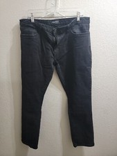Kenneth Cole Slim Fit Mens Size (36x30) Black Jeans slim fit