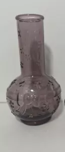 Vintage Crownford Giftware Italian Amethyst Glass Decanter Made In Italy 1983 - Picture 1 of 8