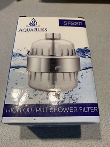 AquaBliss SF220 Filtro Doccia Universale Alta Potenza - Cromato Nuovo - Foto 1 di 3