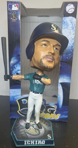RARE Ichiro Suzuki Big Heads Bobblehead Seattle Mariners Cover