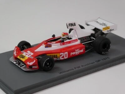 Spark Williams FW #20 Jo Vonlanthen Austrian GP 1975 1/43 S7489 - Image 1 of 4