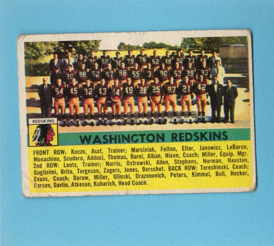 1956 Topps Football (#3-120) - Pick A Card, P-EX condition - Image 1 of 1