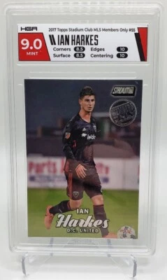 Ian Harkes DC United - 2017 Topps Stadium Club MLS Members Only 2/6 - 9.0 HGA - Image 1 of 2