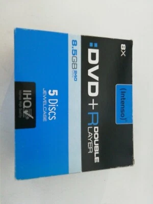 intenso DVD+R Double layer 8,5 GB 240 min. 5 Disk - Bild 1 von 4