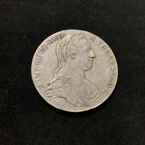 ÖSTERREICH 1780 MARIA THERESA & DOPPELKOPFADLER, STERLINGSILBER, MÜNZE, C. - Bild 1 von 2