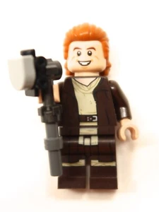 NEW LEGO Star Wars Obi-Wan Minifigure & Lightsaber 75334 Kenobi [Shaved Face] - Picture 1 of 4