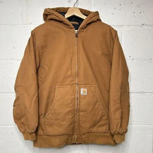 Carhartt Canvas Quilt-Lined Jacket “Tan Brown” - Picture 1 of 5