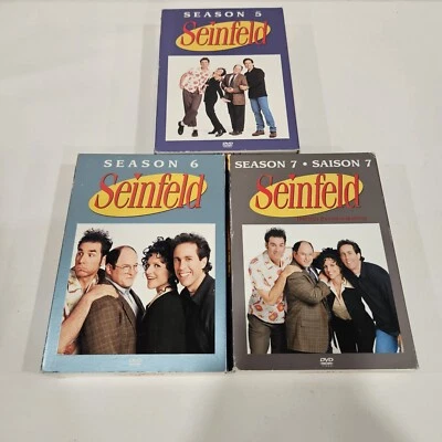 Seinfeld Comedy Seasons 5-6-7 Dvd Sets - Image 1 of 2
