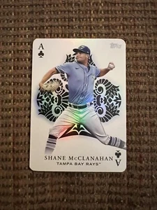 2023 Topps Series 1 Shane McClanahan All Aces Insert Tampa Bay Rays  - Picture 1 of 2
