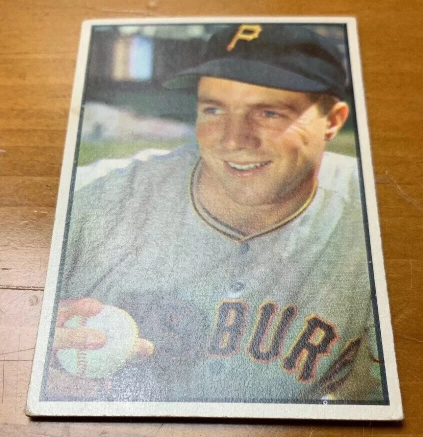 1953 Bowman # 16 Bob Friend Baseball Card Pittsburgh Pirates - Image 1 of 2