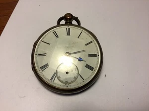 GLASGOW FUSEE POCKET WATCH FOR PARTS OR REPAIR - Picture 1 of 8