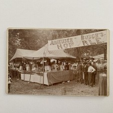 Antique Photograph Cabinet Card Historic Anheuser Busch Ale Beer St Louis MO