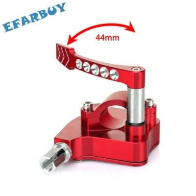 Acelerador de pulgar Billet rojo para Yamaha Banshee 350 YFZ350 YFZ450R Raptor 660 700 R Foto 1 de 4
