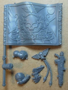 Astra Militarum - Tempestus Scions Command Squad - Platoon Standard (a) Bits 40K - Picture 1 of 1