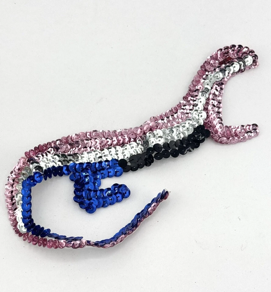 Parche bordado vintage con apliques de cuentas de lentejuelas coser en conejito de Pascua Nuevo de Lote Antiguo Foto 1 de 4