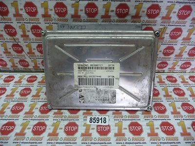 2000-2002 CHEVROLET CAMARO 3.8L ENGINE COMPUTER ECU ECM 09380717 DFTM OEM — 第 1/4 张图片