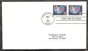 US SC # 2535 Love FDC. Uncacheted - Picture 1 of 1