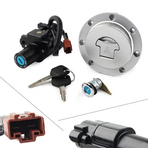 Ignition Switch Fuel Gas Cap Seat Lock Key Fit Honda CBR1000RR CBR 600RR 07-14 - Picture 1 of 12