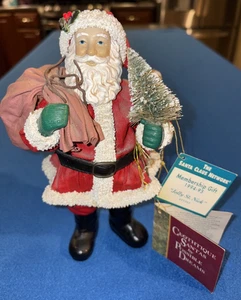 Clothtique Santas de Possible Dreams "Jolly St. Nick" regalo de membresía 1994-95 - Imagen 1 de 14