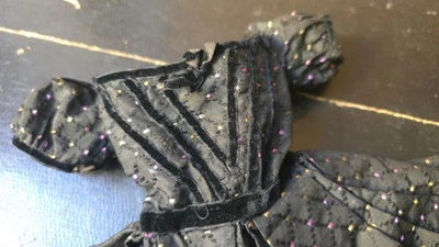 poupée ancienne magnifique robe 1860 - Photo 1/4