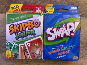 Skip Bo Junior & Swap Kartenspiel (Top Zustand) - Bild 1 von 4