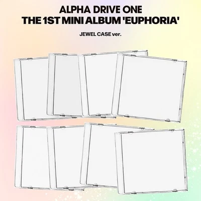 ALPHA DRIVE ONE EUPHORIA 1st Mini Album JEWEL CASE Ver/CD+PhotoBook+Card+Sticker