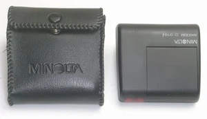 Minolta Maxxum D-316i flash for Maxxum 3000i -- with case -- looks & works great - Picture 1 of 6