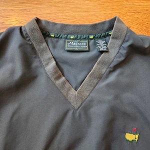 Master collection XL gilet uomo golf pullover giacca a vento vintage verde scuro - Foto 1 di 10