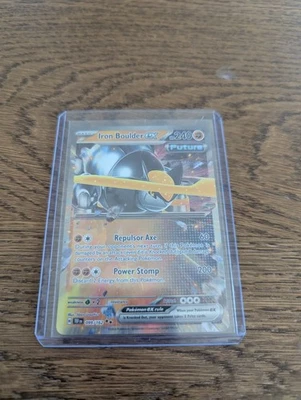 Iron Boulder ex 099/162 SV05: Temporal Forces Holo - Image 1 of 2