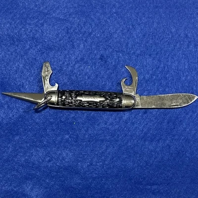 Imperial Prob. Estados Unidos 1945-1970. Navaja de bolsillo Kamp King Camping 4 hojas Foto 1 de 4