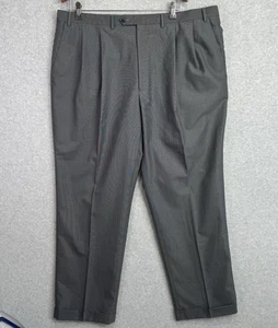 Lauren Ralph Lauren Herren Plissee Anzughose grau 44 W x 32 L 90er Vintage Bündchen - Bild 1 von 16