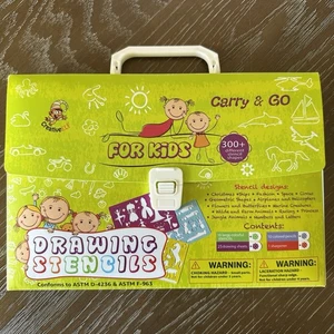 Carry & Go per Bambini 300+ Diverse Forme di Stencil Disegno Stencil Creativi - Foto 1 di 3