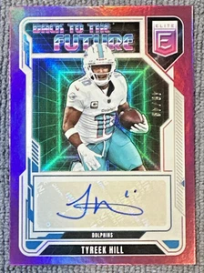 2025 Panini Donruss Elite Tyreek Hill Back to the Future Auto /49 #BFS-THL - Bild 1 von 4