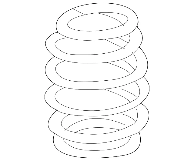 Muelle helicoidal original Audi 8W0-511-115-ES Foto 1 de 2
